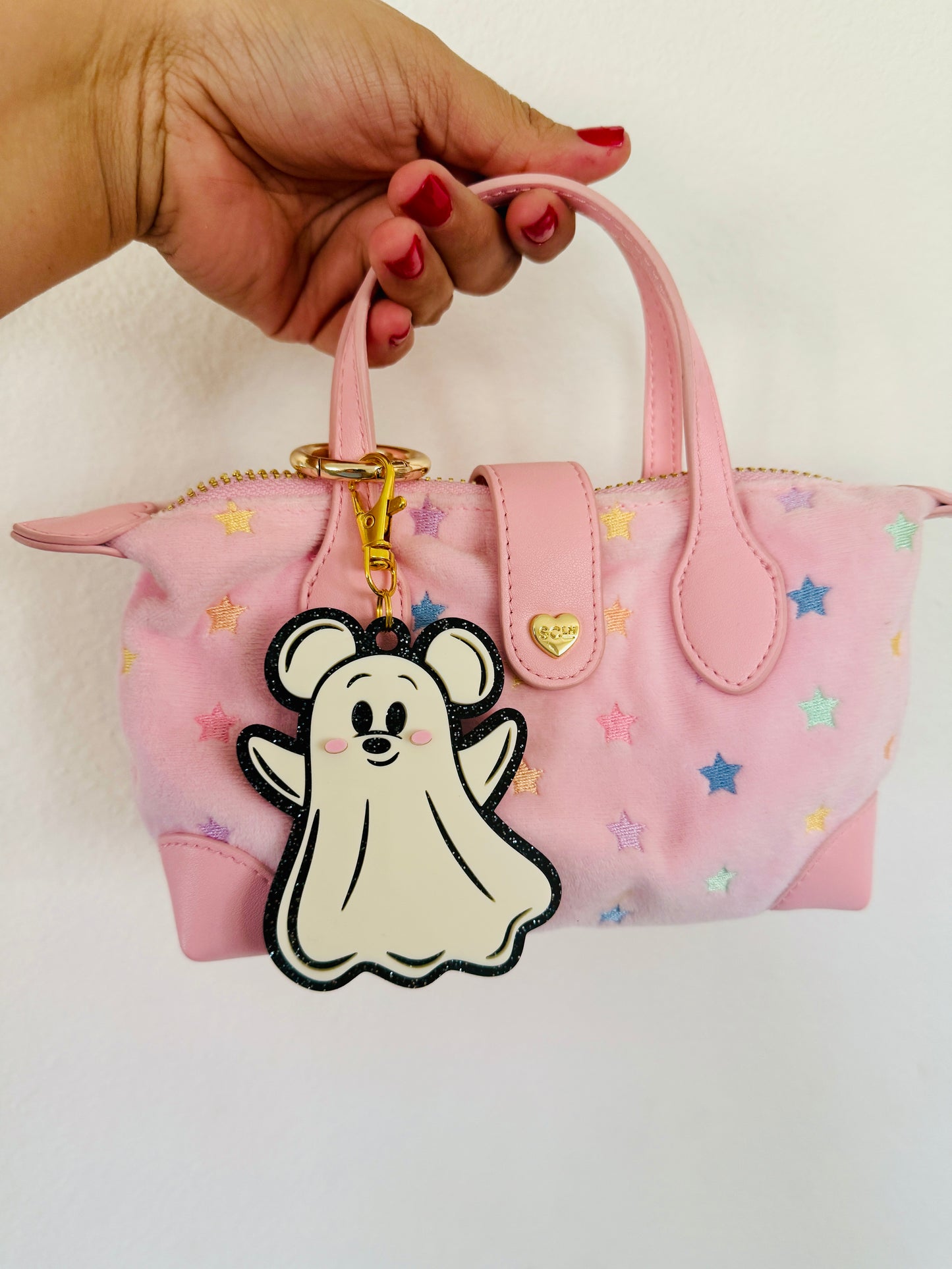 Mouse Ghost Keychain (no bow)