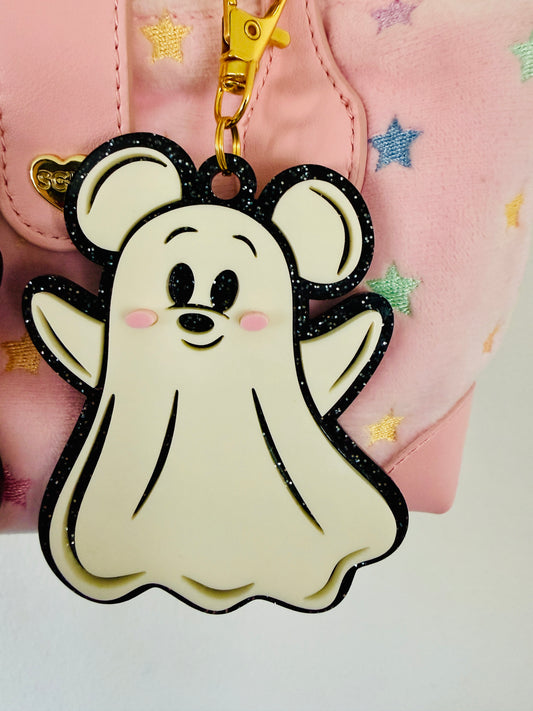Mouse Ghost Keychain (no bow)